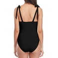 thumbnail image 4 of BeautyIn Monokini pour Femmes Maillots de Bain une Pièce Contrôle du Ventre Froncé, 4 of 6