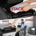thumbnail image 2 of GBC AutoFeed+ Office Shredder, 300M, Micro-Cut, 300 Sheets, 2 of 5