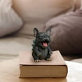 thumbnail image 3 of Yooshoverk Resin Monster Dog Figurine, Handcrafted Ornament for Home Decor & Collectibles, 3 of 5