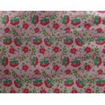 thumbnail image 4 of oneOone Georgette Viscose Fabric Leaves & Floral Block Printed Craft Fabric BTY 42 Inch Wide, 4 of 4