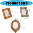 thumbnail image 3 of Miniature Mirror Figure Furniture Toy For 1/12 Doll House Accessories Child Safe PVC Scene Display Props for Collectors Multicolor, 3 of 4