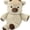 2-cow-khaki, variant on GliJian Running Plushie Stress Relief Panda Cow Little Lamb Red Panda Stuffed Animal Desktop Soft Cuddly Pal Sensory Gift for Office Bedroom Home