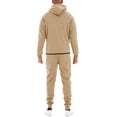 thumbnail image 3 of Weiv Performance Plus Men's Adult Tech Suit Matching Track Suit Zippered Jacket and Joggers, Hooded, Athletic Fit, 3 of 5
