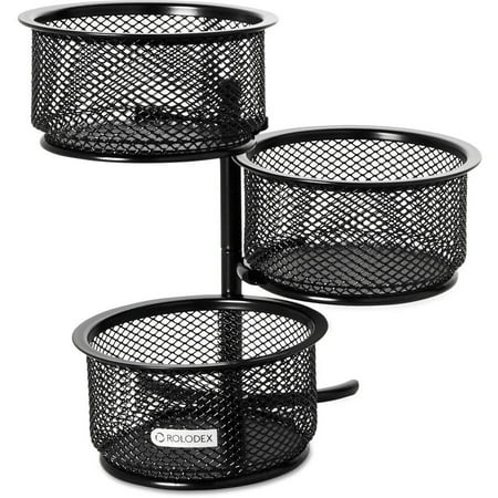 Rolodex Nestable Mesh Stacking Side Load Tray