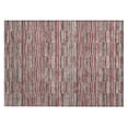 thumbnail image 2 of Addison Rugs Chantille Indoor/Outdoor Transitional Stripes Red Washable Rectangle Rug, 1'8" x 2'6", 2 of 6