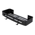 thumbnail image 2 of Repisa Baño Art  Home Aluminio Negro 2 Ganchos, 2 of 3