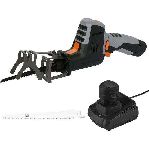 LAICAIW Cordless Handheld Reciprocating Saw Reciprocating Saw Electric Saw Electric Reciprocating Saw Power Saws Rechargeable Reciprocating Saw Power Reciprocating Saw Wood PVC Metal Cutting Saw High
