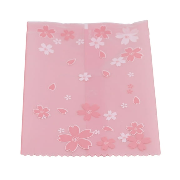 100pcs Multi-size Sakura Pink Cherry Blossom Frosted Self-adhesive Cellophane Bag Self Seal Cookies Packing Plastic Baker's Bags