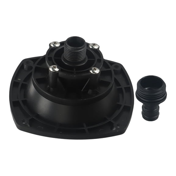 New Mains Water Inlet With Pressure Regulator Filler Entry For Caravan Rv Boat Black