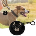 thumbnail image 3 of Cute Plush Teddy Pet Poop Bag Dispenser Portable Zipper Closure Waste Carrier with Keychain Attachment Pet Accessory, 3 of 6