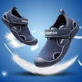 thumbnail image 3 of HOBIBEAR Toddler Boys Water Shoes Quick Dry Closed-Toe Aquatic Sport Sandals Toddler/Little Kid, 3 of 8