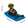 thumbnail image 3 of Simulation Animal Decoration Pond Frog Series For Garden Courtyard Resin Beautiful Durable Multicolor Floating Ornaments, 3 of 13
