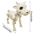 thumbnail image 4 of New Red Shed Cow Skeleton Halloween Decoration Tractor Supply LIMITED EDITION, 4 of 5
