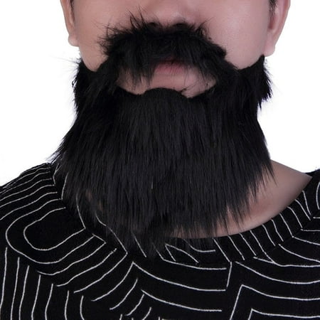 cnmodle Halloween Mustache & Fake Beard Facial Hair Party Costume Dress Up