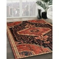 thumbnail image 2 of Ahgly Company Indoor Square Traditional Red Persian Area Rugs, 5' Square, 2 of 6