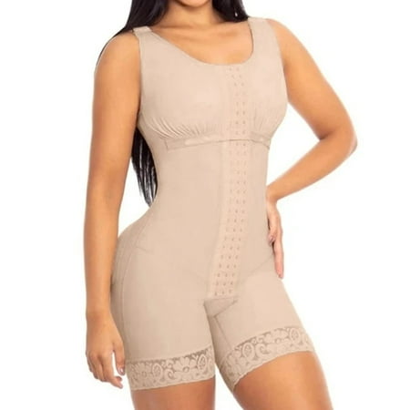 Faja Colombiana Sculpting Bodysuit Shapewear Seamless High Waist Body Shaper Women Tummy Control Butt Lifter Corset
