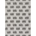 thumbnail image 1 of Novogratz VILLAVI-12IVY3B57 3 ft. 11 in. x 5 ft. 7 in. Villa Machine Made Transitional Rectangle Area Rug, Ivory, 1 of 1