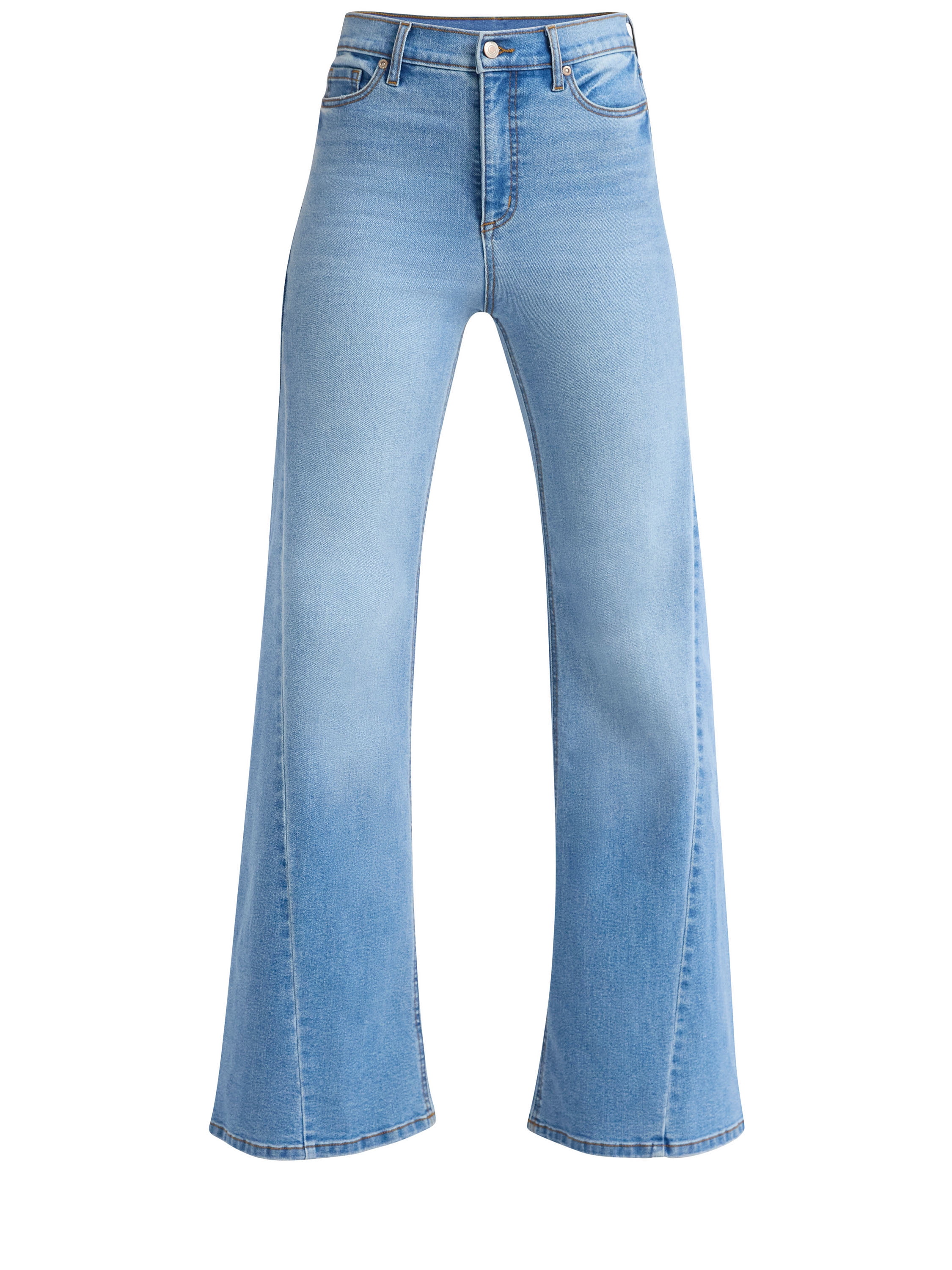 Sofia Jeans Women's Margot Wide Tri Inset High Rise Jeans, Sizes 0-20