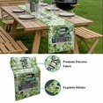 thumbnail image 5 of St. Patrick's Day Table Runner - 72 Inch Long, Kitchen Dining Table Runner Dresser Scarves, Green Truck Leaf Flowers Butterfly Plaid Farmhouse Decor for Coffee Tables Wedding Party Banquet, 5 of 8