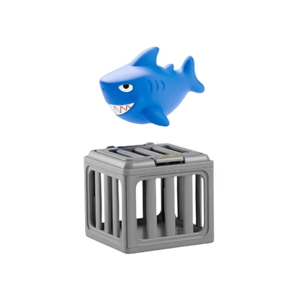 Piscina infantil de buceo, fácil de desmontar, 7,6 x 7,6 x 7,5 cm, juego de piscina flotante con animales para nadar y bucear, uso versátil para niños y niñas, verano, patio trasero