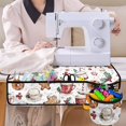 thumbnail image 4 of HELLHERO Sewing Machine Pad with 4 Pockets Anti-Dust Scratches Proof for Sewing Classes, Christmas, 4 of 5