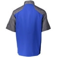 thumbnail image 3 of Holloway Sportswear 3XL Raider  Short Sleeve Pullover Carbon Print/Royal 229545, 3 of 5