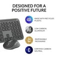 thumbnail image 3 of Logitech Signature Slim MK955 for Business Wireless Keyboard and Mouse Combo, Quiet Typing, Secure Receiver, Bluetooth, Globally Certified, Windows/Ma, 3 of 12
