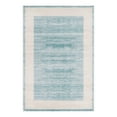thumbnail image 2 of Jill Zarin Uptown Collection Area Rug - Yorkville (4' 1" x 6' 1" Rectangle Turquoise/Ivory), 2 of 6