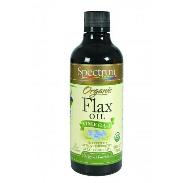 Spectrum Organic Flax Oil Omega3 Original Formula, 24.0 FL OZ
