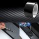 thumbnail image 2 of Adhesivo para umbral de puerta de coche, película protectora, tira de parachoques, película de carbono para proteger el coche de arañazos, 3 m, 2 of 5