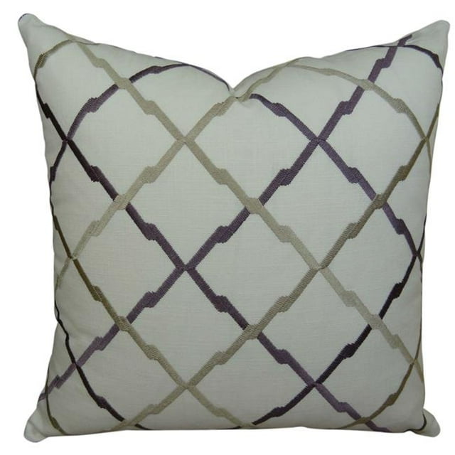 Plutus Lyford Handmade Throw Pillow, (Double sided 16" x 16")