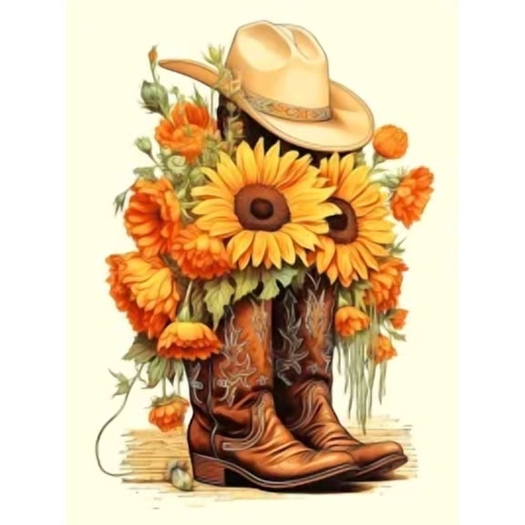 CSZPPQAF Diamond Art Painting Kits for Adults,Autumn Sunflowers Full Drill Gem Art,Home Wall Decor 11.8x15.8inches.