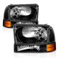 thumbnail image 2 of Juego de 4 Faros AmeriLite para Ford F250 F350 99-04, 2 of 7