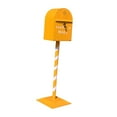 thumbnail image 4 of Elodie Metal Holiday Mailbox Accessory for Santa Mail, 47 Inches Tall for , , Stores, Yellow, 4 of 8