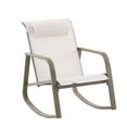 thumbnail image 4 of Mainstays Dashwood 3-Piece Steel Outdoor Rocker Chat Set, Cream, 4 of 11