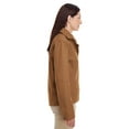 thumbnail image 3 of M705W Harrinton Womens Auxiliary Canvas Work Jacket Duck Brown XS, 3 of 3