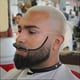 thumbnail image 2 of Herramienta para Forma a La Barba, Kit de Aseo Guía de Seguimiento Flexible Plantilla para Moldear La Barba Peine para Peinar La Barba para Alinea , Negro, 2 of 4