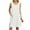 89# White, variant on UoCefik Women's Swimsuit Cover Up Spaghetti Strap Eyelet Bathing Suit Cover Ups Sleeveless Beach Cover Up Dress with Pockets Black S