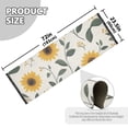 thumbnail image 5 of Yayeee Hallway Runner Rug 2'x6' Non Slip Machine Washable with Rubber Backing, Sunflower Pattern, 5 of 8