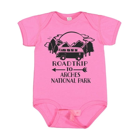 

Inktastic Road Trip to Arches National Park Gift Baby Boy or Baby Girl Bodysuit