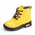 thumbnail image 1 of JFBUJC Bottes Imperméables en Cuir Pu pour Filles Snow Martin, 1 of 5
