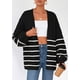 thumbnail image 4 of Suéter PRETTYGARDEN Oversize con Mangas Linterna y Frente Abierto XL, 4 of 8