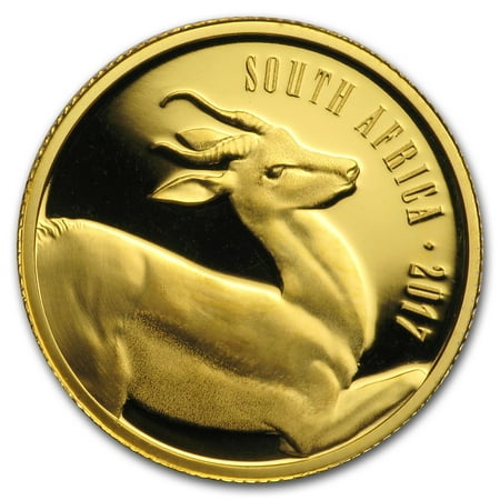 2017 South Africa 1/10 oz Gold Natura The Springbok