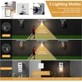 Dusk To Dawn Porch Light With GFCI Outlet – Weatherproof Outdoor Wall Sconce, 1850W Dual Sockets + 2 Free LED Bulbs