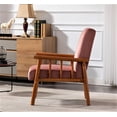 thumbnail image 4 of Uspridefurniture Robbie 25'' Wide Velvet Armchair -Pink, 4 of 5
