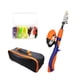 thumbnail image 2 of Kit combinado completo de caña de pescar ajustable para niños con carrete y caja de aparejos para Naranja, 2 of 8
