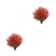 thumbnail image 3 of Naiovety 8 flores artificiales para el hogar de bodas, no tóxicas y de amplia aplicación, decoración para fiestas, color naranja Naranja 2piezas, 3 of 6