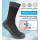 thumbnail image 4 of suaskk Calcetines para botas de trabajo para hombre, calcetines gruesos acolchados que absorben la humedad, 4 pares, 4 of 7
