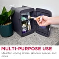 thumbnail image 5 of Frigidaire 6-Can Retro Gaming Light-up Portable Beverage Mini Fridge, EFMIS179 (Stealth), EFMIS179-STEALTH-CP4, 5 of 9