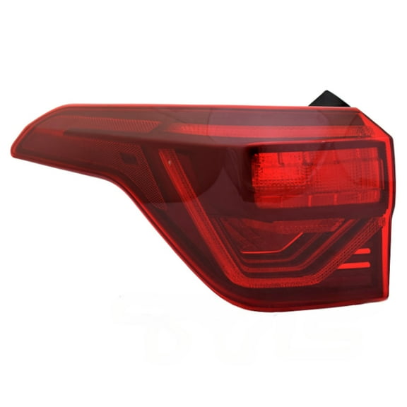 For Kia Seltos 2021 2022 2023 Tail Light Driver Side | Outer | CAPA Certified | LED | Red Lens | PC Plastic Lens/Housing | On Body | Replacement For KI2804163 | 92401Q5110